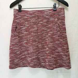 Gap Women's Size 8 Skirt Preppy College 90s Retro Red White Black Pocket